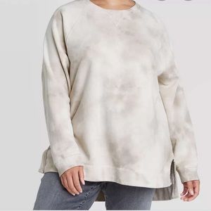 Universal Thread || Tie Dye Crew Neck Sweatshirt